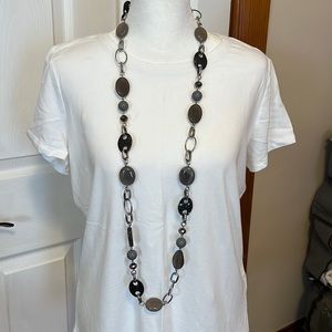 Lia Sophia Long Beaded Necklace